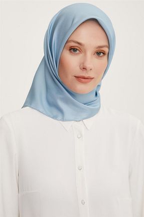 روسری آبی ساتن Armine - کد 749217305