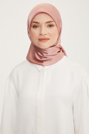 روسری صورتی پلی استر Armine - کد 827035656