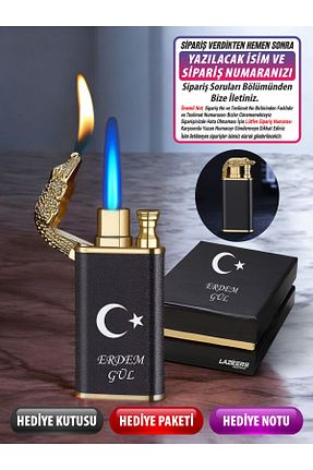 فندک کمپ مشکی LAZZERS HEDİYELİK - کد 868012129