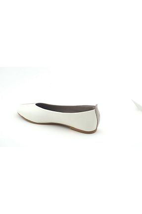 بابت بژ زنانه چرم خالص VİNİCCİ AYAKKABI - کد 867436597