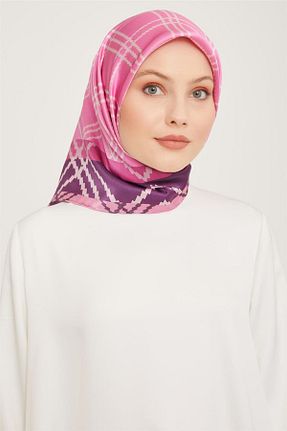 روسری کرپ ساتن ابریشم Armine - کد 757951202