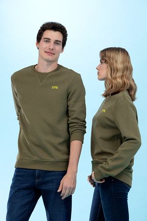 سوئیشرت سبز مردانه ساده U.S. Polo Assn. - کد 839491540