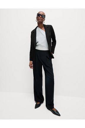 کت مشکی زنانه رگولار Marks & Spencer - کد 867541764