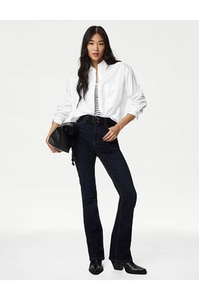 پیراهن سفید زنانه رگولار Marks & Spencer - کد 814839577