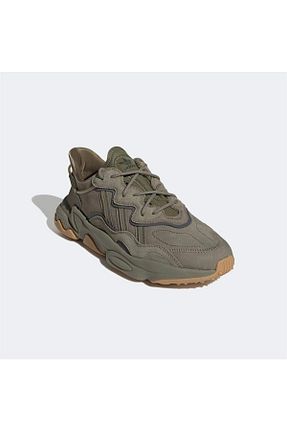 کفش اسنیکر خاکی مردانه بند دار adidas - کد 467793339