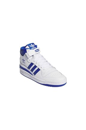 کفش بسکتبال سفید مردانه چرم مصنوعی adidas - کد 94571254