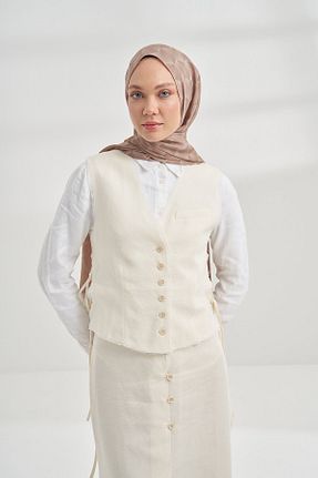 شال قهوه ای زنانه پلی استر ARMANDA - کد 867540276