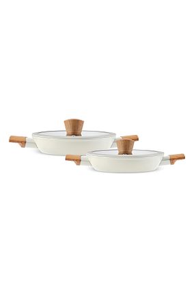 ماهیتابه بژ قابل استفاده بر روی اجاق القایی Karaca - کد 868089799