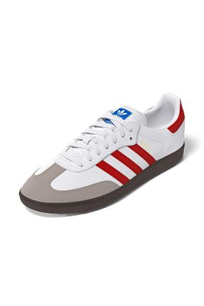 کفش اسنیکر سفید مردانه چرم اصل adidas - کد 799817359