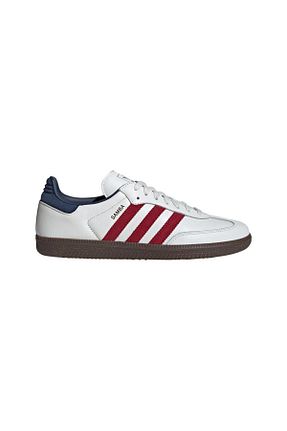 کفش اسنیکر سفید مردانه چرم مصنوعی adidas - کد 838684652