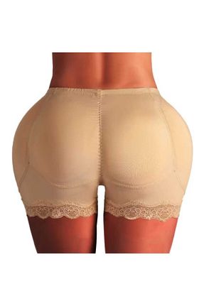گن لاغری بژ زنانه مخلوط پلی آمید Fitsauna - کد 867573958