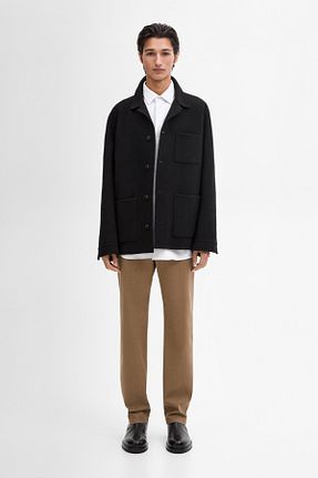 شلوار طوسی مردانه پنبه ای Massimo Dutti - کد 867580658