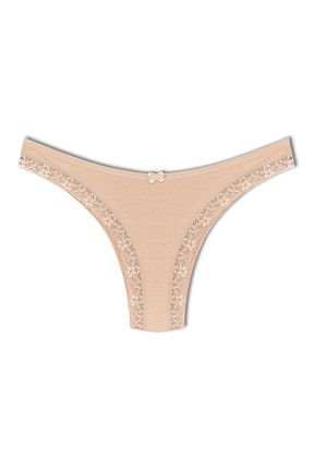 شورت قهوه ای زنانه پنبه - الاستین HNX - کد 867576134