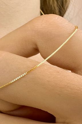 گردنبند طلا زرد مردانه 14 عیار KRAFTIVA JEWELRY - کد 839702704