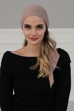 کلاه شنای حجاب قهوه ای زنانه Aisha