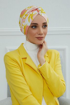 کلاه شنای حجاب زرد زنانه Aisha