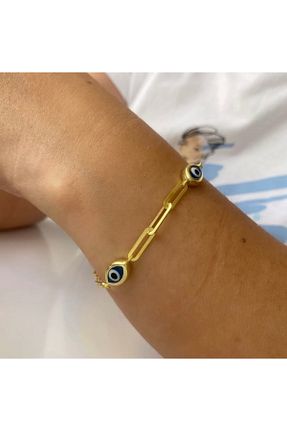 دستبند نقره زرد زنانه 925 عیار simurg jewellery - کد 867591242