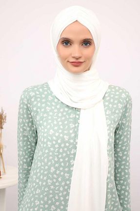 شال بژ زنانه ویسکون Aisha