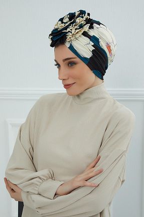 کلاه شنای حجاب بژ زنانه Aisha