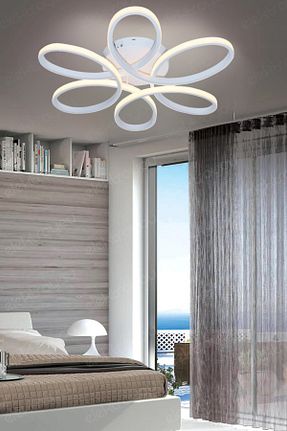 لوستر سفید آلومینیوم Elektroyou - کد 801929973
