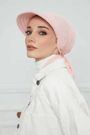 کلاه شنای حجاب صورتی زنانه Aisha