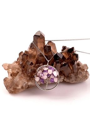 گردنبند جواهر رنگی زنانه سنگ Taş Sandığı - کد 251391092