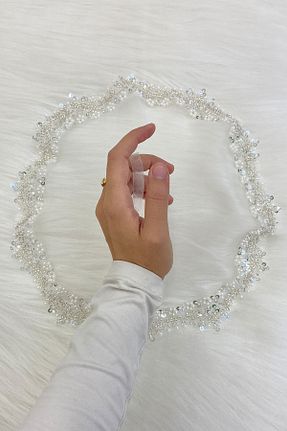 عقد و عروسی و حنابندان سفید ZEYMERADE - کد 868395138