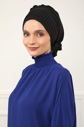 شال مشکی زنانه شیفون Aisha
