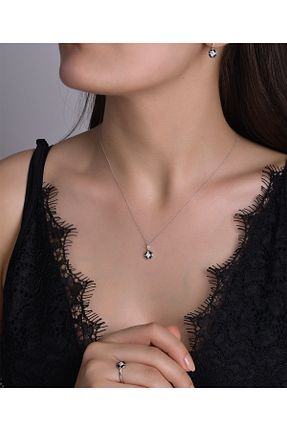 گردنبند الماس سفید 0,01 - 0,20 Ariş - کد 857601874
