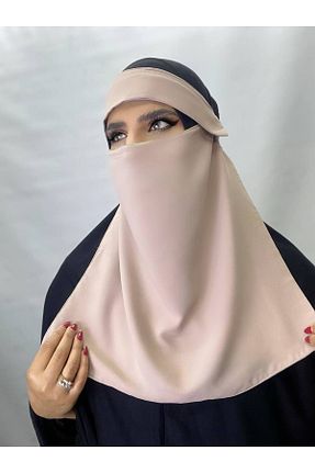 شال بژ زنانه ابریشم Genel Markalar - کد 867611940