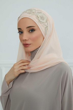 شال بژ زنانه شیفون Aisha