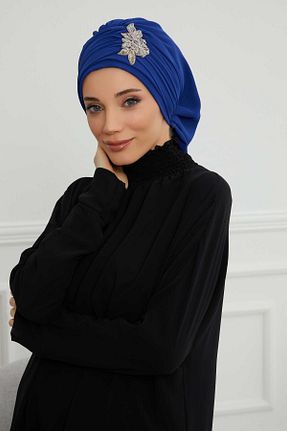 شال سرمه ای زنانه شیفون Aisha