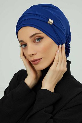 شال سرمه ای زنانه شیفون Aisha