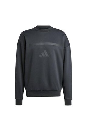 سوئیشرت مشکی مردانه ساده adidas - کد 865200651