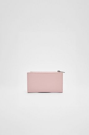 کیف پول صورتی زنانه Stradivarius - کد 195214225