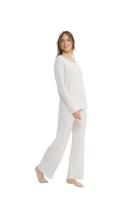 ست لباس راحتی بژ زنانه ساده U.S. Polo Assn. - کد 867627432