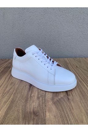 کفش کژوال سفید مردانه چرم خالص Sail Lakers - کد 867663505