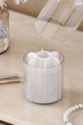 نظم دهنده جواهرات و آرایش سفید پلاستیک Pufwin Home - کد 868522834
