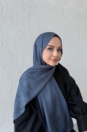 شال سرمه ای زنانه Byedauzunlar - کد 867686393