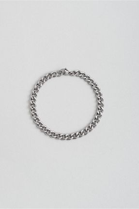 دستبند استیل (فولاد) متالیک مردانه استیل (فولاد) So Chic - کد 868527324