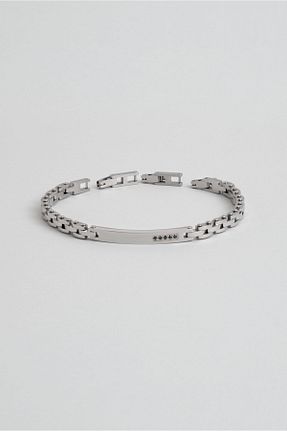 دستبند استیل (فولاد) متالیک مردانه استیل (فولاد) So Chic - کد 868527195