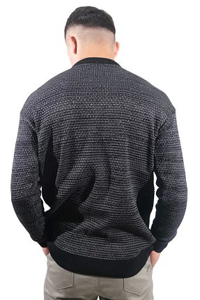 پلیور مشکی مردانه ساده Booss Milano - کد 373071691
