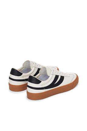 کفش اسنیکر سفید زنانه بند دار Superga - کد 799582895