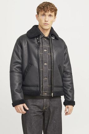 کاپشن مشکی مردانه رگولار Jack & Jones - کد 866403381