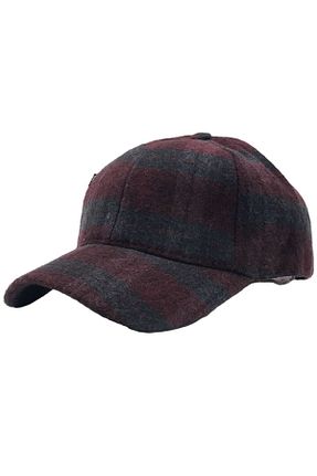 کلاه زرشکی زنانه پشمی AXE SPORTSWEAR - کد 867729890