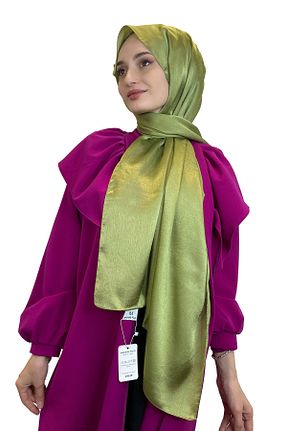 شال سبز زنانه شیفون Madame Polo - کد 867743634