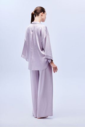 ست لباس راحتی بنفش زنانه ساده MAISON NIDA - کد 867757674