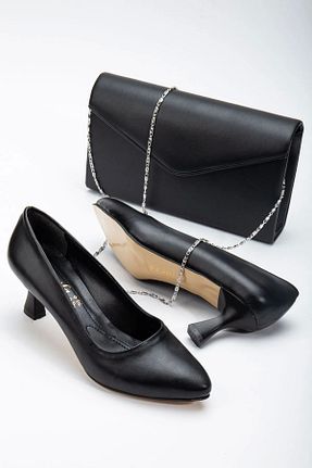 کفش مجلسی مشکی زنانه پارچه ای SOFT FASHION - کد 868539874