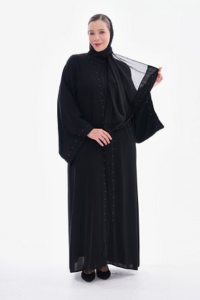 کلاه و ابایا مشکی زنانه پنبه پلی استر GigiTex - کد 837399645