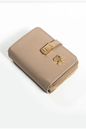 کیف پول بژ زنانه ابعاد کوچک eflanmoda - کد 867771472